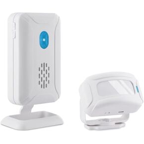 Motion Sensor Door Chime for Business,Store Welcome Buzzer Monitor, Commercial Door Entry Alert,Motion Detector Alarm,Outdoor Doorbell Kit Wireless Driveway Alert,Doorbell Chime for Business/Home