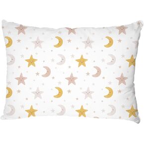 Bunnikins & Clover Toddler Pillows with Pillowcase, 13"x18" Soft Cotton Kid Pillows for Sleeping, Bedding Small Pillow for Boys and Girls Aged 2-5 Years