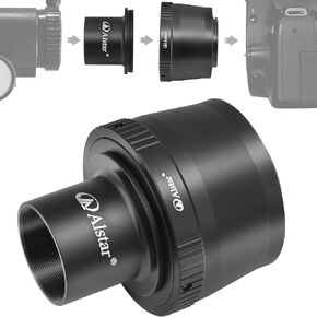 Alstar T2 N1 T Mount Lens Adapter and M42 to 1.25" Telescope Adapter (T-Mount) for Ni kon 1 Series Camera J1, J2, J3, V1, V2