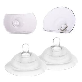 Nippleshield Double Silicone Nipple Shield 20mm Breastfeeding Nursing Difficulties 1 PC ...