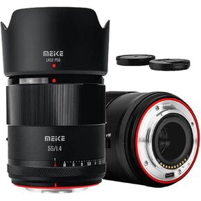 Meike 55mm F1.4 Auto Focus STM APS-C Camera Lens for Fujifilm X-Mount Cameras X-T5 X-H2 X-H2S X-T30 II X-T4 X-A7 X-E3 X-E4 X-H1X-Pro2 X-T3 X-T10 X-T20 X-T2 X-T1