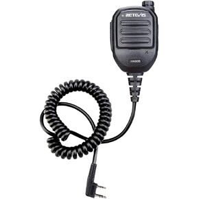 Retevis HK008 Shoulder Speaker Mic, Volume Adjustable Microphone, 1 Pack in Kuwait