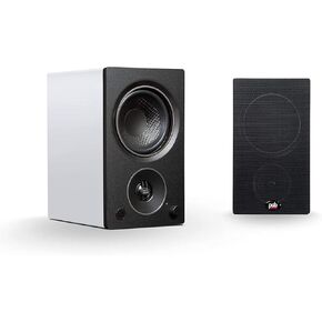 مكبرات الصوت Alpha AM3 المدمجة المزودة بتقنية Bluetooth وPhono Preamp - باللون الأبيض