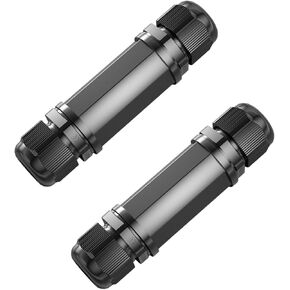 2 قطعة مقرنة RJ45 ، أنثى إلى أنثى IP67 موصل مقاوم للمياه متوافق مع محول كابل Cat5/Cat5e/Cat6/Cat7 إيثرنت LAN in Kuwait