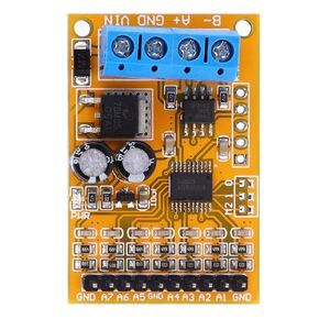 Voltage Analog Collector 8-24V R4AVA07 7 Channel RS485 ADC Modbus RTU Support 03 06 Function Code