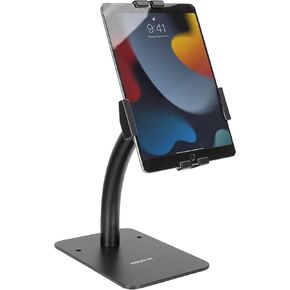 Mount-It! Anti-Theft Tablet Kiosk Countertop Stand | Universal Fit Retail Tablet Stand Compatible with 7.9" to 11" iPad and Samsung Tablets | Retail Kiosk, Black