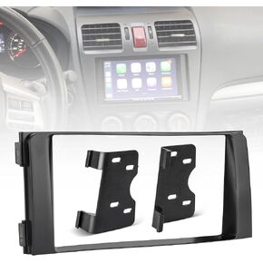 Double DIN Radio Dash Kit Fits for 2003-2009 Toyota 4Runner without Navigation, Aftermarket Radio Dash Stereo Mounting Installation Trim Bezel Bracket Kits