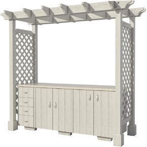 Ultimate Outdoor Kitchen with Pergola Plans DIY
