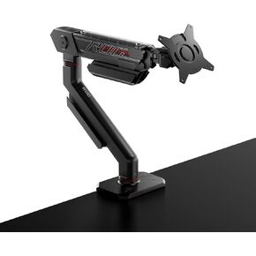 ASUS ROG Ergo Monitor Arm (AAS01) - Monitor Mount with Cable Management, Ergonomic, Pivot, Swivel, Height Fully Adjustable, Clean Desk Setup, up to 39 inches*,23lbs*, VESA 100x100, Mechanical Spring