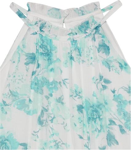 Speechless Girls' Halter Neck Fit and Flare Ruffled Party Dress in Saudi Arabia