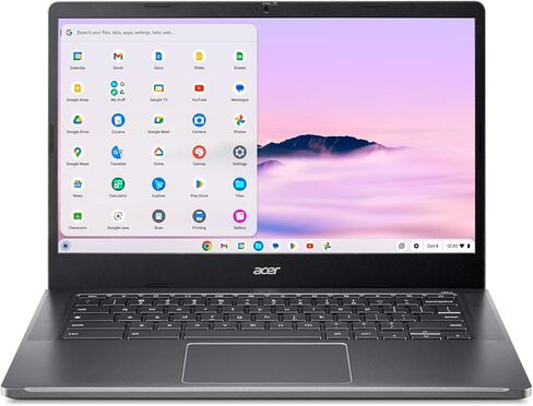كمبيوتر محمول Acer Chromebook Plus 514 مع Google AI - شاشة 14 بوصة عالية الدقة 1920 × 1080 IPS | Intel Core i3-N305 | 8 جيجابايت LPDDR5 | 128 جيجابايت SSD | Wi-Fi 6E | كاميرا FHD | نظام التشغيل Chrome | CB514-4H-38JA in Saudi Arabia
