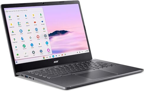 كمبيوتر محمول Acer Chromebook Plus 514 مع Google AI - شاشة 14 بوصة عالية الدقة 1920 × 1080 IPS | Intel Core i3-N305 | 8 جيجابايت LPDDR5 | 128 جيجابايت SSD | Wi-Fi 6E | كاميرا FHD | نظام التشغيل Chrome | CB514-4H-38JA in Saudi Arabia