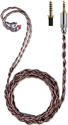 FiiO LC-RC Earphones/Headphone Upgrade Cable High-Purity Silver-Plated Monocrystalline Copper (LC-RC 2024) in Saudi Arabia
