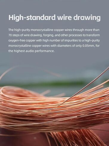 FiiO LC-RC Earphones/Headphone Upgrade Cable High-Purity Silver-Plated Monocrystalline Copper (LC-RC 2024) in Saudi Arabia