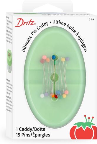 Dritz Ultimate Magnetic, Assorted Colors: Blue, Purple & Green, 1, 15 Ball Pin Caddy in Saudi Arabia