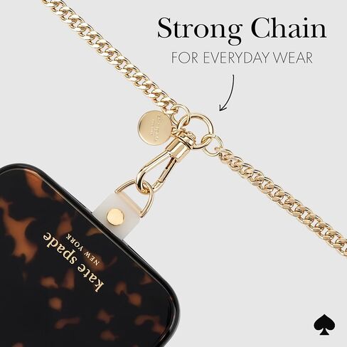 Kate Spade New York Crossbody Phone Chain - Neck Chain Holder - Set in Stone in Kuwait