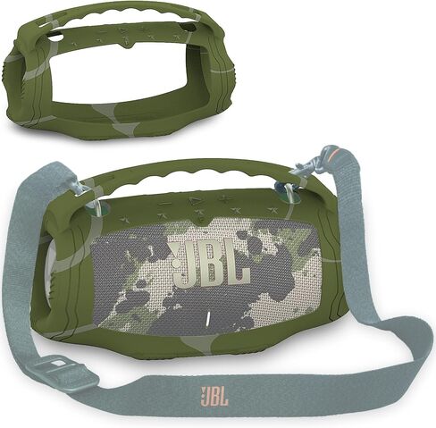 Silicone Cover Case for JBL Xtreme 4 Portable Bluetooth Speaker, Protective Skin Holder for JBL Xtreme 4 Portable Bluetooth Speaker Accessories (Only Case) (Camouflage) in Kuwait