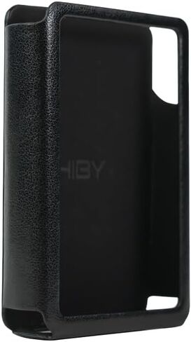 حافظة جلدية PU لجهاز HiBy R3 GEN 2 (R3II) مشغل موسيقى HiFi محمول بتقنية البلوتوث - أسود in Kuwait