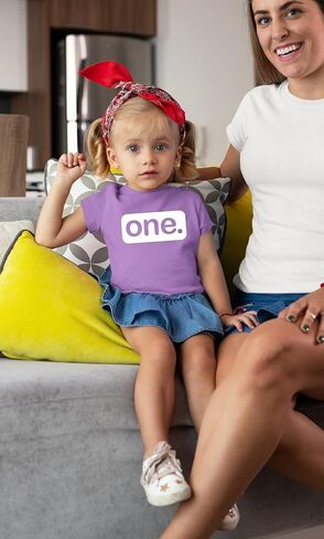 First Birthday Outfit Girl 1st Birthday Girl Shirt one Year Old Baby Girls Gifts in Saudi Arabia