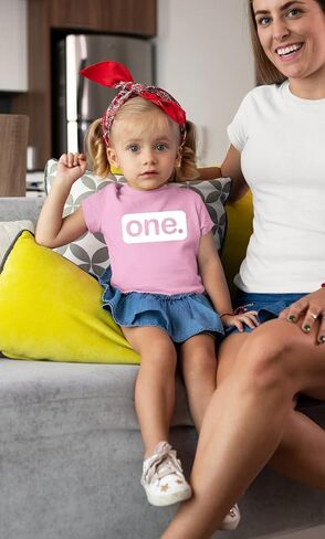 First Birthday Outfit Girl 1st Birthday Girl Shirt one Year Old Baby Girls Gifts in Saudi Arabia