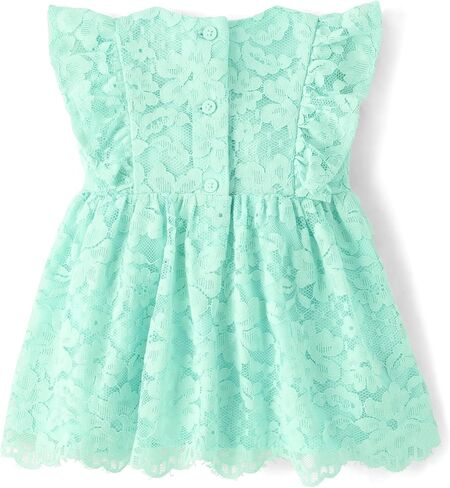 The Children's Place Baby Girls' and Newborn Ruffle Dressy Dress in Saudi Arabia