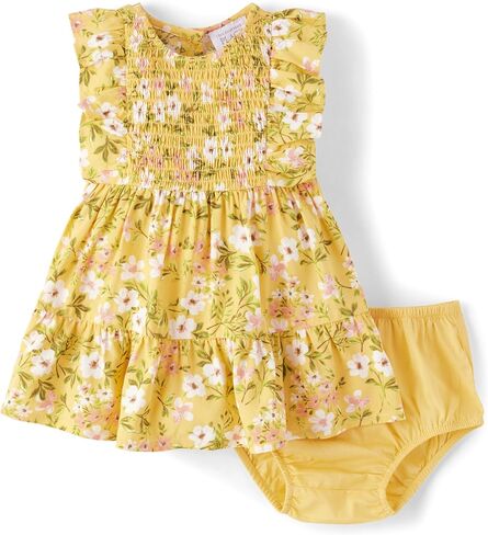The Children's Place Baby Girls' and Newborn Ruffle Dressy Dress in Saudi Arabia
