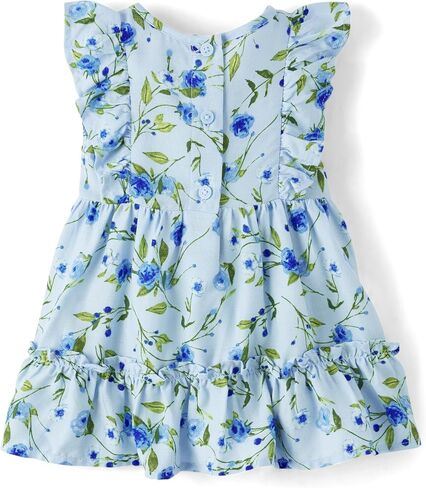 The Children's Place Baby Girls' and Newborn Ruffle Dressy Dress in Saudi Arabia