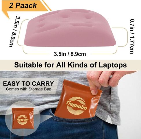 Keyboard Wrist Rest for Laptop, Ergonomic Laptop Wrist Support for Computer Keyboard, Memory Foam Laptop Wrist Rest for Keyboard and Mouse, Relieve Wrist Pain and Carpal Tunnel in Saudi Arabia