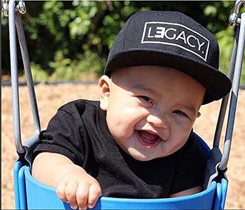 Legend & Legacy قبعات البيسبول السوداء المسطحة والتقليدية المتطابقة مع Snapback قابل للتعديل in Saudi Arabia