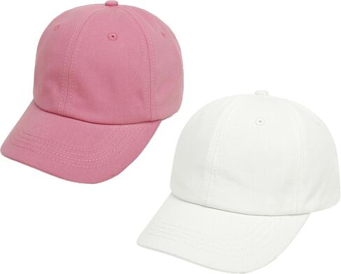 Toddle Baseball Caps Baby Girl Baseball Hats Baby Boy Caps Toddler Girl Sun Hats for Summer Adjustable Size for 6M-5Y in Saudi Arabia