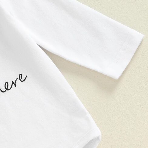 Newborn Baby Girl Clothes Coming Home Outfit Letter Print Romper Bodysuit Daisy Floral Pant Fall Hospital Outfit in Saudi Arabia