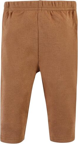 Hudson Baby Unisex Baby Cotton Bodysuit and Pant Set, Cinnamon Hearts Short Sleeve, 0-3 Months in Kuwait