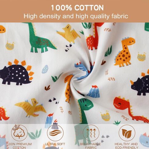 Bunnikins & Clover Toddler Pillows with Pillowcase, 13"x18" Soft Cotton Kid Pillows for Sleeping, Bedding Small Pillow for Boys and Girls Aged 2-5 Years in Saudi Arabia