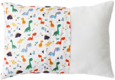 Bunnikins & Clover Toddler Pillows with Pillowcase, 13"x18" Soft Cotton Kid Pillows for Sleeping, Bedding Small Pillow for Boys and Girls Aged 2-5 Years in Saudi Arabia