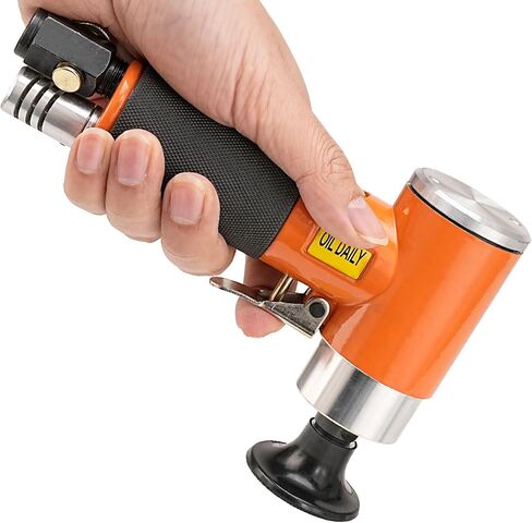 مجموعة أدوات صنفرة الهواء المدارية الصغيرة 2/3 بوصة 2 في 1 مطحنة هواء بزاوية صناعية ماكينة سنفرة هوائية لأعمال هيكل السيارات والمعادن والخشب - موديل جديد in Kuwait