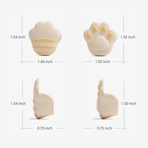6 قطع - واقي زوايا الطفل من زومانون، واقيات الزوايا، زوايا وحواف مقاومة للطفل، واقيات حماية لمخالب القطط للطفل، واقيات زوايا ناعمة وآمنة للأثاث وحواف الطاولة in Kuwait