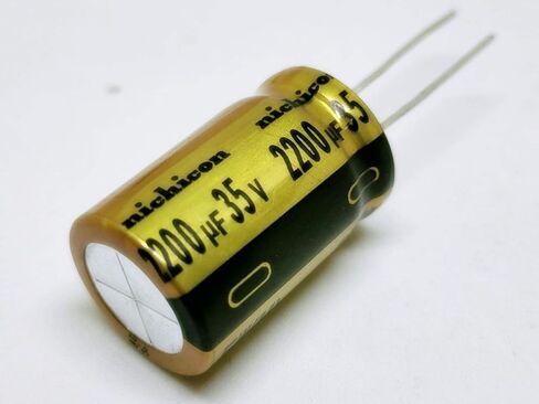 Generic 4 قطعة 2200 فائق التوهج 35 فولت Nichicon FW مكثف درجة الصوت 16x25 ملم للصوت المتطور in Kuwait