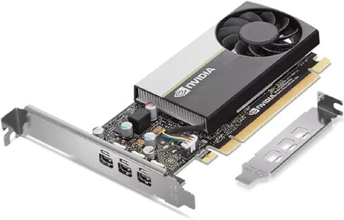 Lenovo NVIDIA T400 Graphic Card - 4 GB GDDR6 - PCI Express 3.0 x16 - Mini DisplayPort in Saudi Arabia