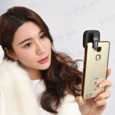 Godox LEDM32 Mini Video Light Smartphone Selfie LED Camera Light with Built-in Lithium Battery for iPhone iPad Sumsung All Kinds Photography Phones in Saudi Arabia