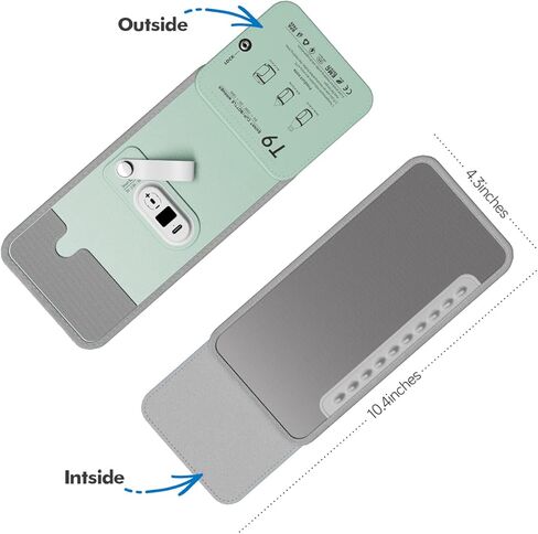 Portable Bottle Warmer, Baby Milk Heat Keeper with LED Display, USB Warmer Bottle for Car Travel, Green Bottles Warmers on The go in Saudi Arabia