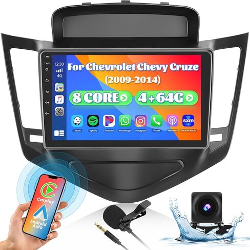 [Fuluku] 2+64GB 9" Android 15 Car Radio for Chevrolet Chevy Cruze 2009-2015 in Kuwait
