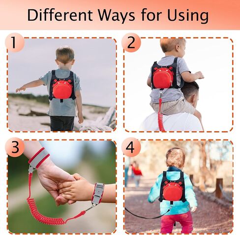 Toddlers Cute Animal Safety Harness with Leashes Kids Anti Lost Wrist Leash Link Wristlets,Dinosaurs in Saudi Arabia