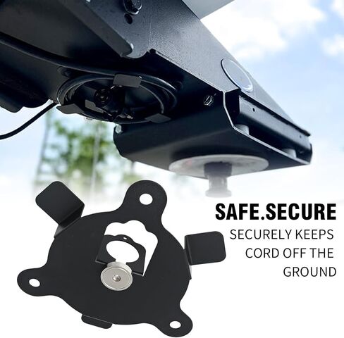 Cord Keeper Cord Organizer Cable Management Secure Cord Storage Power Cord Reel Black for Travel Trailers and 5th Wheels in Saudi Arabia