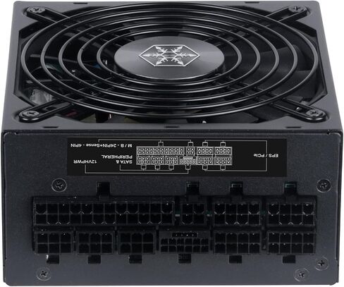 تقنية SilverStone SX1000R Platinum Cybenetics Platinum 1000W SFX12V 4.0 & PCIe 5.0 مصدر طاقة SFX-L معياري بالكامل، SST-SX1000R-PL in Saudi Arabia