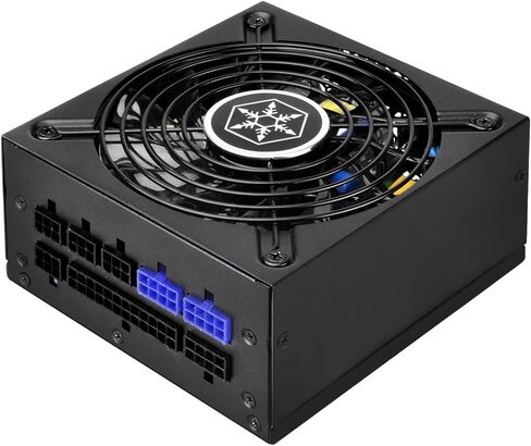 تقنية SilverStone SX1000R Platinum Cybenetics Platinum 1000W SFX12V 4.0 & PCIe 5.0 مصدر طاقة SFX-L معياري بالكامل، SST-SX1000R-PL in Saudi Arabia