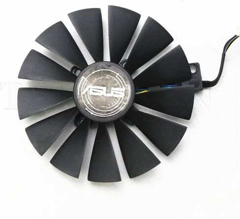 مروحة تبريد جديدة لبطاقة الرسومات ASUS DUAL-RX580-8G STRIX RX570/RX580 GTX1050Ti 95 مللي متر 4pin in Saudi Arabia