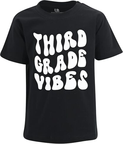 Unique Baby Boys 3rd Grade Vibes Only Back to School T Shirt in Saudi Arabia