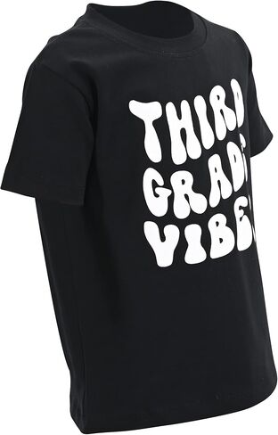 Unique Baby Boys 3rd Grade Vibes Only Back to School T Shirt in Saudi Arabia