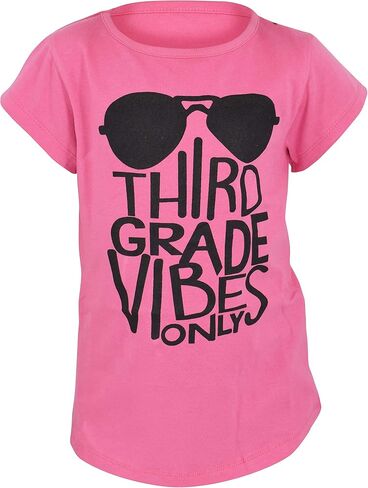 Unique Baby Boys 3rd Grade Vibes Only Back to School T Shirt in Saudi Arabia