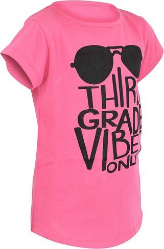 Unique Baby Boys 3rd Grade Vibes Only Back to School T Shirt in Saudi Arabia